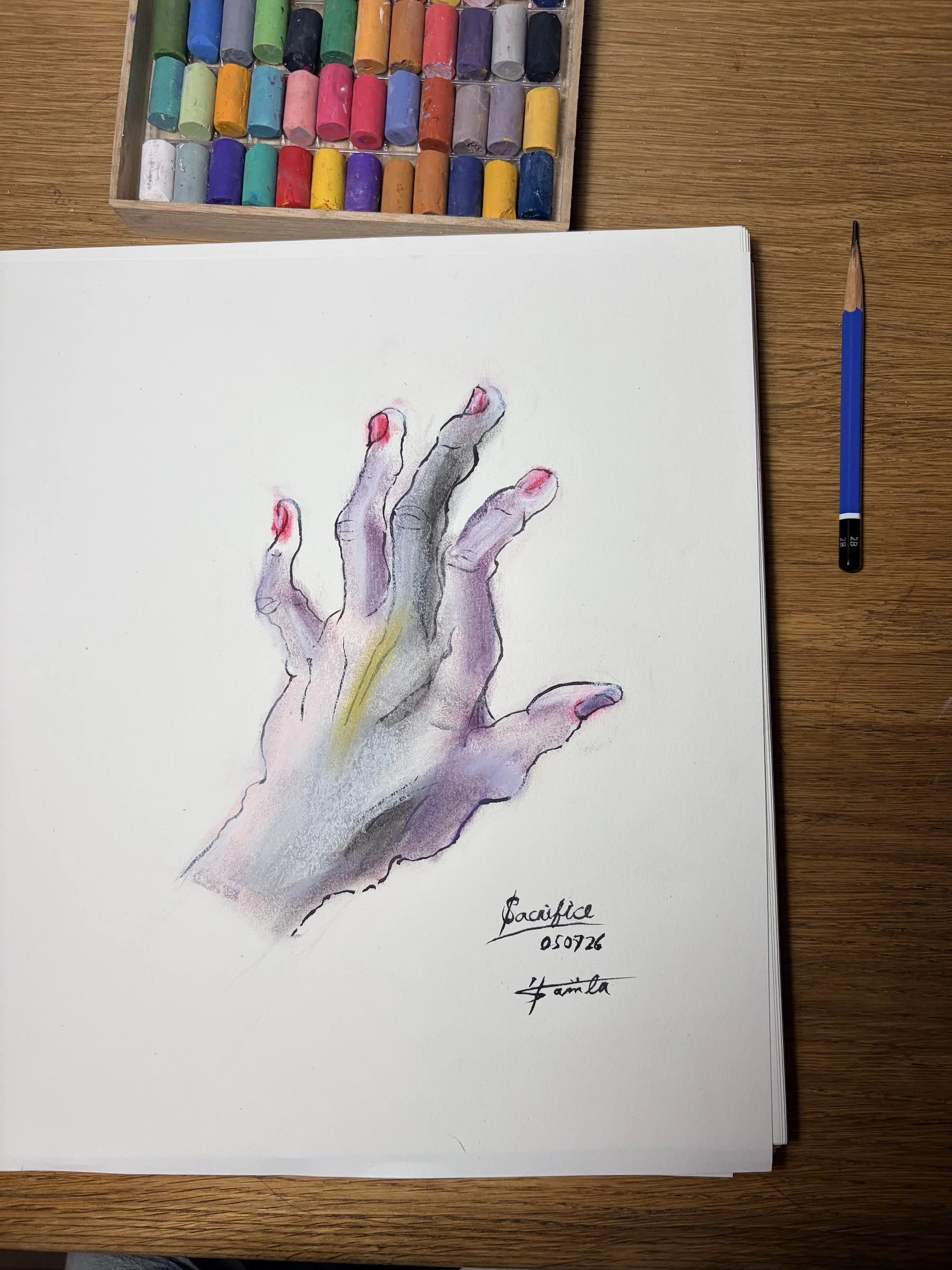 Sacrifice_Hand Drawing