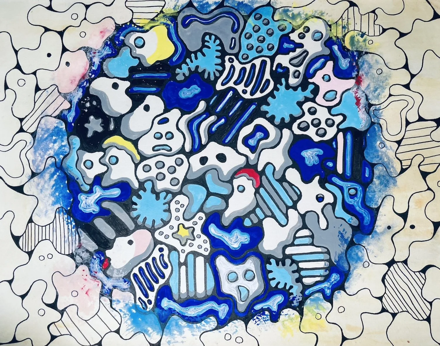 『海の妖精』ポップアート　アイディア