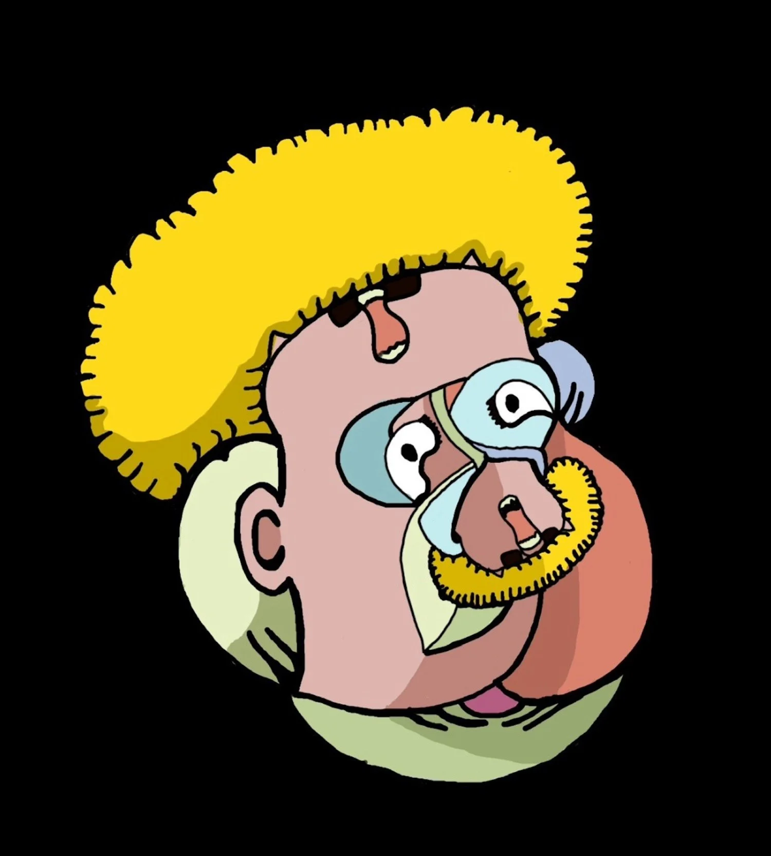 BAKUU.08 -とある日に見た７つのアイテムを組み合わせたキャラクター案