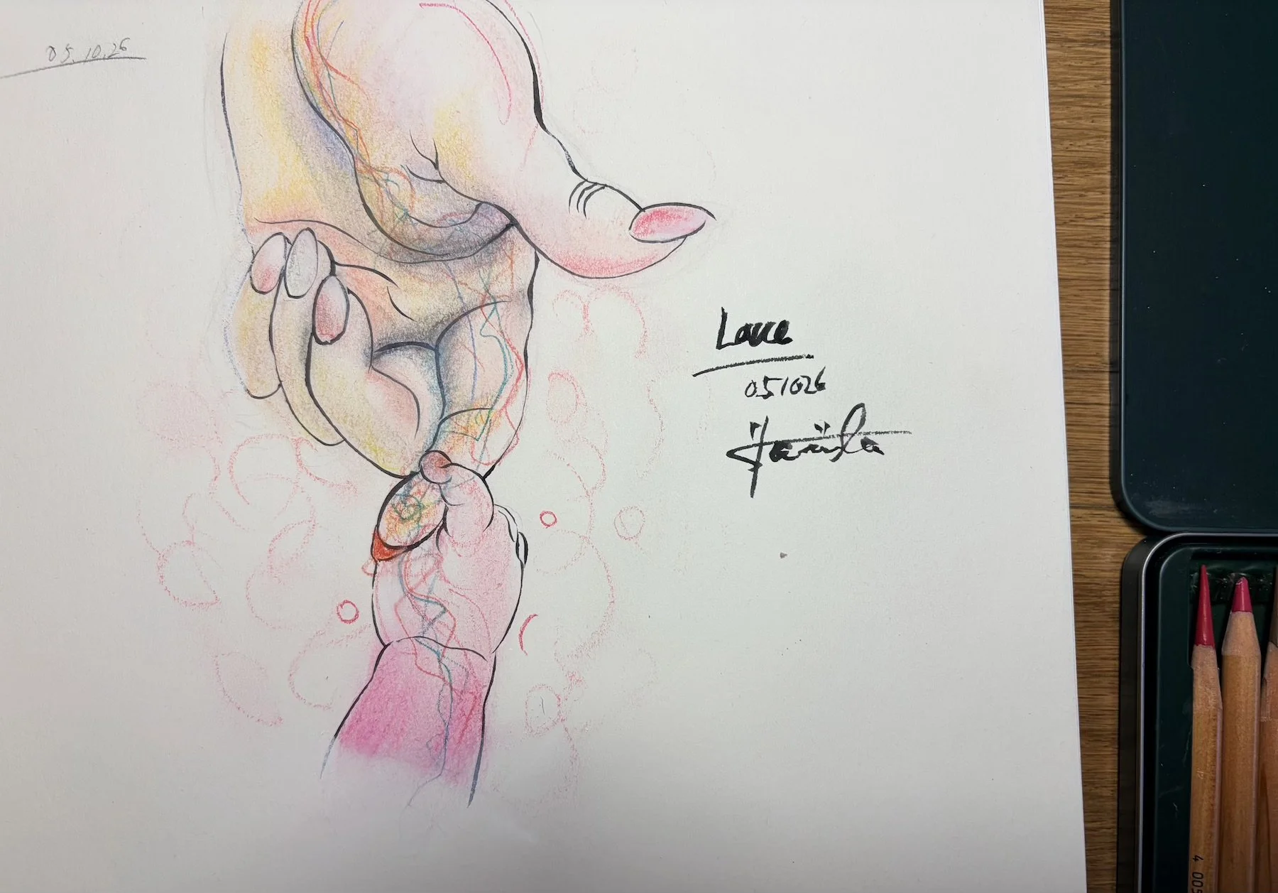 Love_Hand Drawing