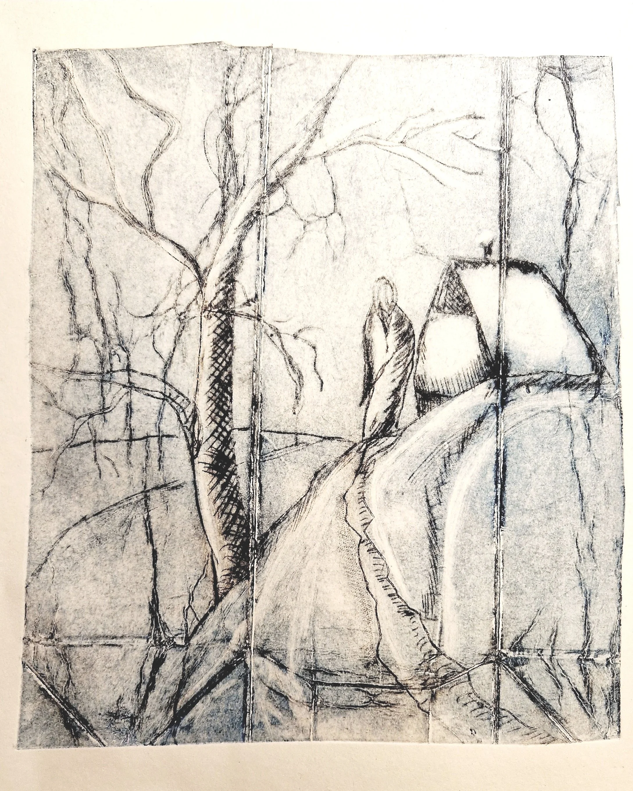 Drypoint on tetra pack