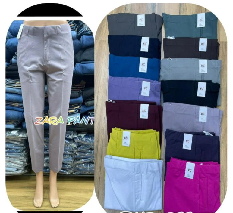 Wideleg Pants (Imported Fabric)