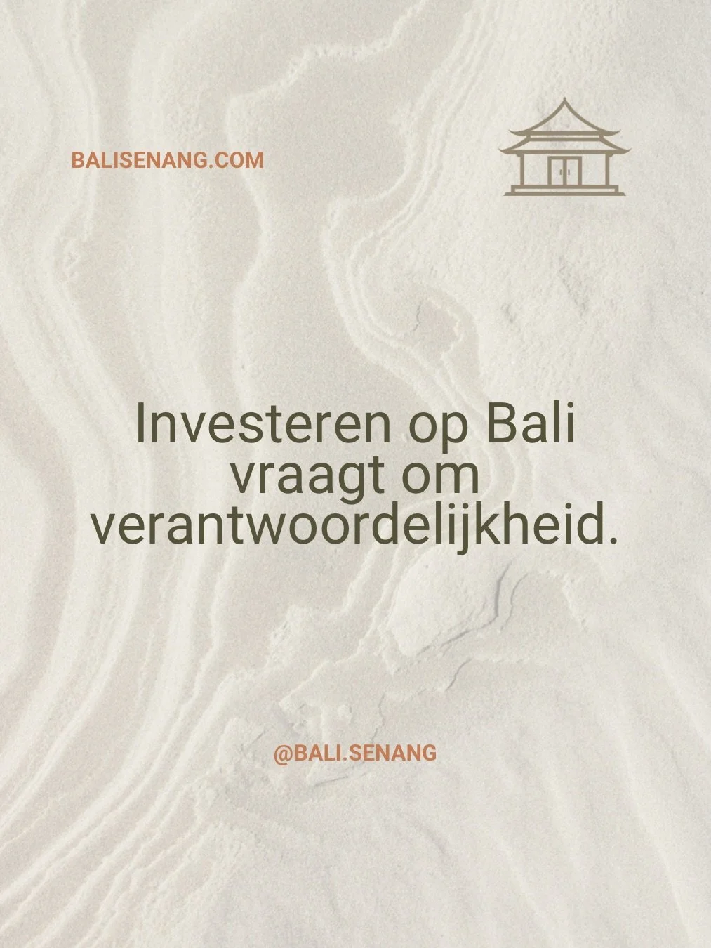 𝗗𝗲 𝗯𝗲𝗹𝗮𝗻𝗴𝘀𝘁𝗲 𝘃𝗿𝗮𝗮𝗴 𝗶𝘀 𝗻𝗶𝗲𝘁 𝗼𝗳 𝗶𝗻𝘃𝗲𝘀𝘁𝗲𝗿𝗲𝗻 𝗼𝗽 𝗕𝗮𝗹𝗶 𝗸𝗮𝗻. Maar hoe u dat doet.

Goede intenties zijn belangrijk, maar zonder juiste structuur en begeleiding kunnen zelfs goedbedoelde plannen verkeerd uitpakken.
