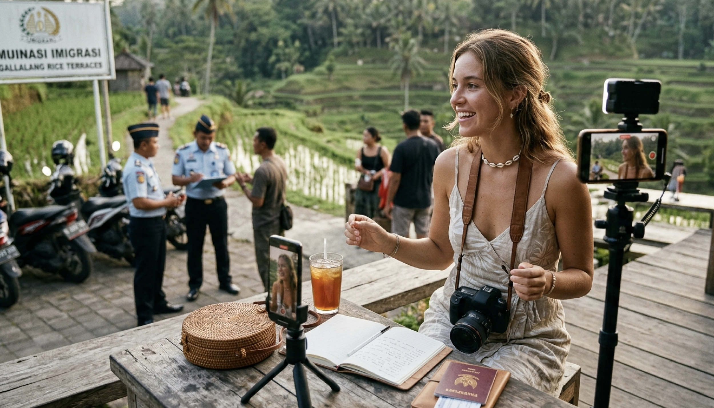 Influencer op Bali: visa, samenwerking en regels in 2026