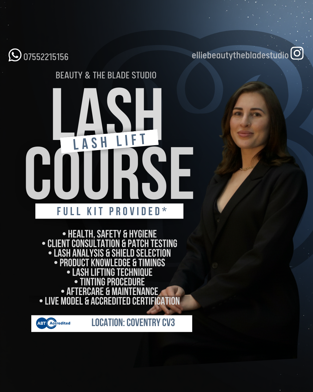 Lash Lift & Tint Course - 1 Day