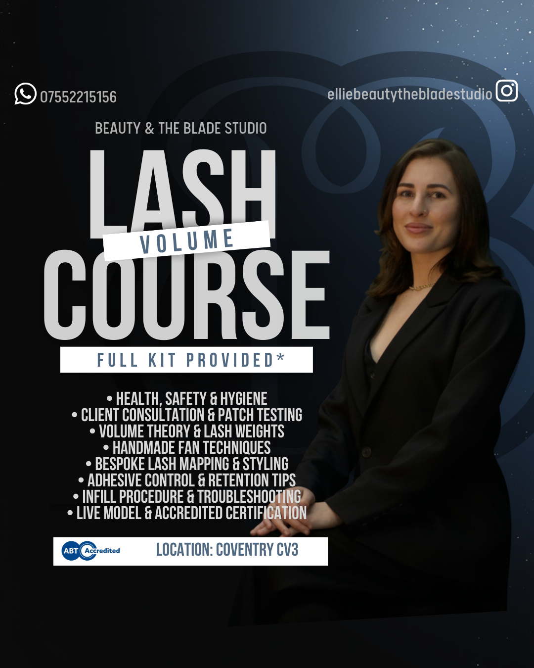 Volume Eyelashes Course - 1 Day