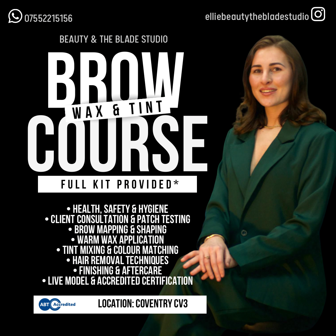 Brow Wax & Tint Course - Half Day