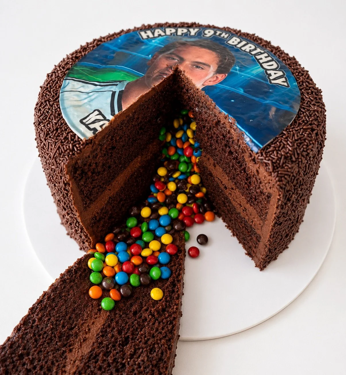 Piñata Sprinkles Birthday Cake
