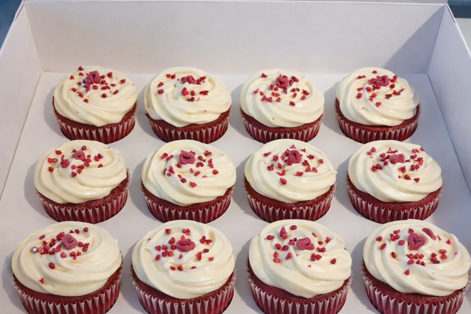 Gluten Free Red Velvet Cupcakes (Box of 12 or 18)