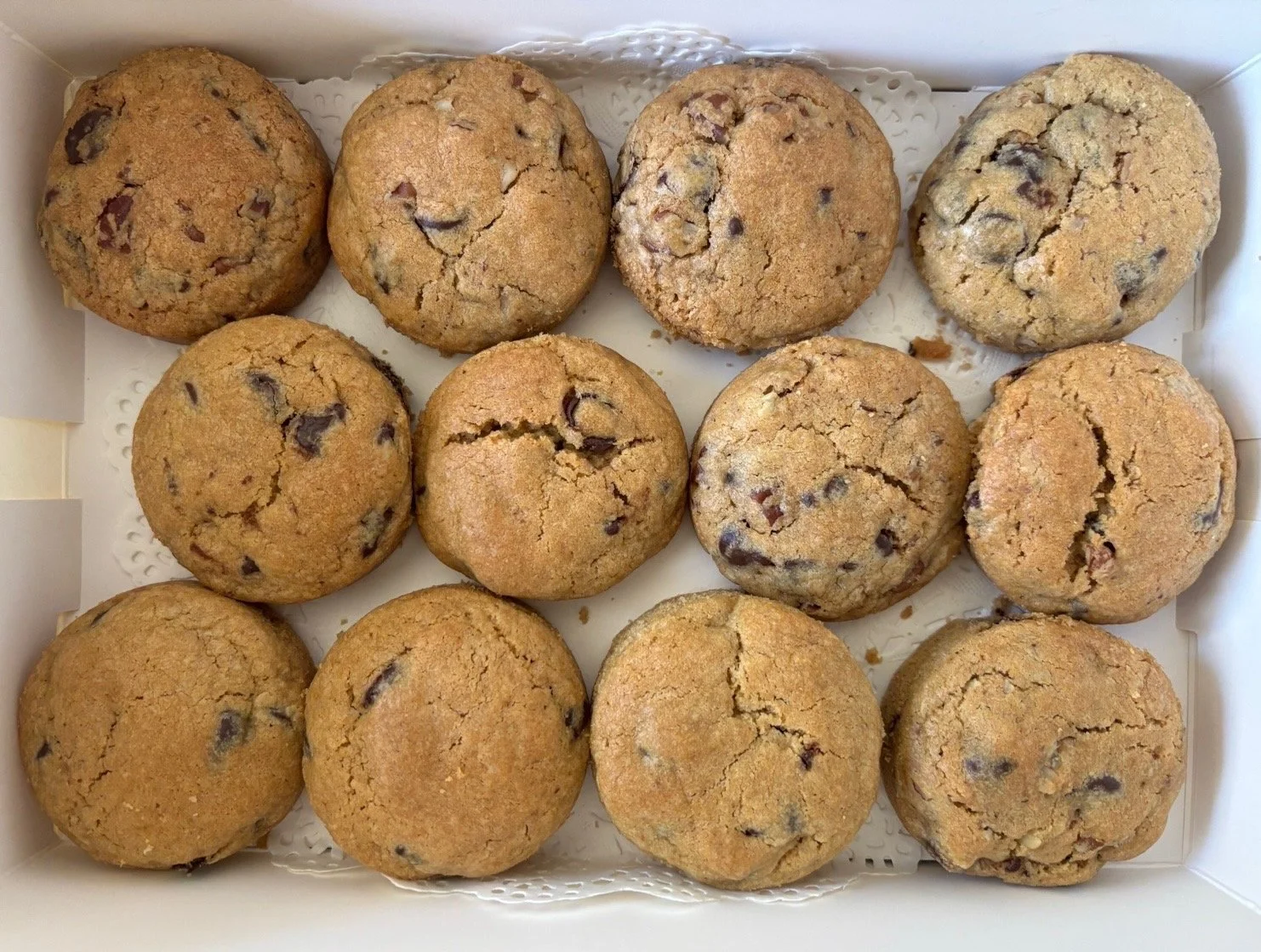 Mini NYC-Style Pecan Chocolate Chip Cookies — Box of 12
