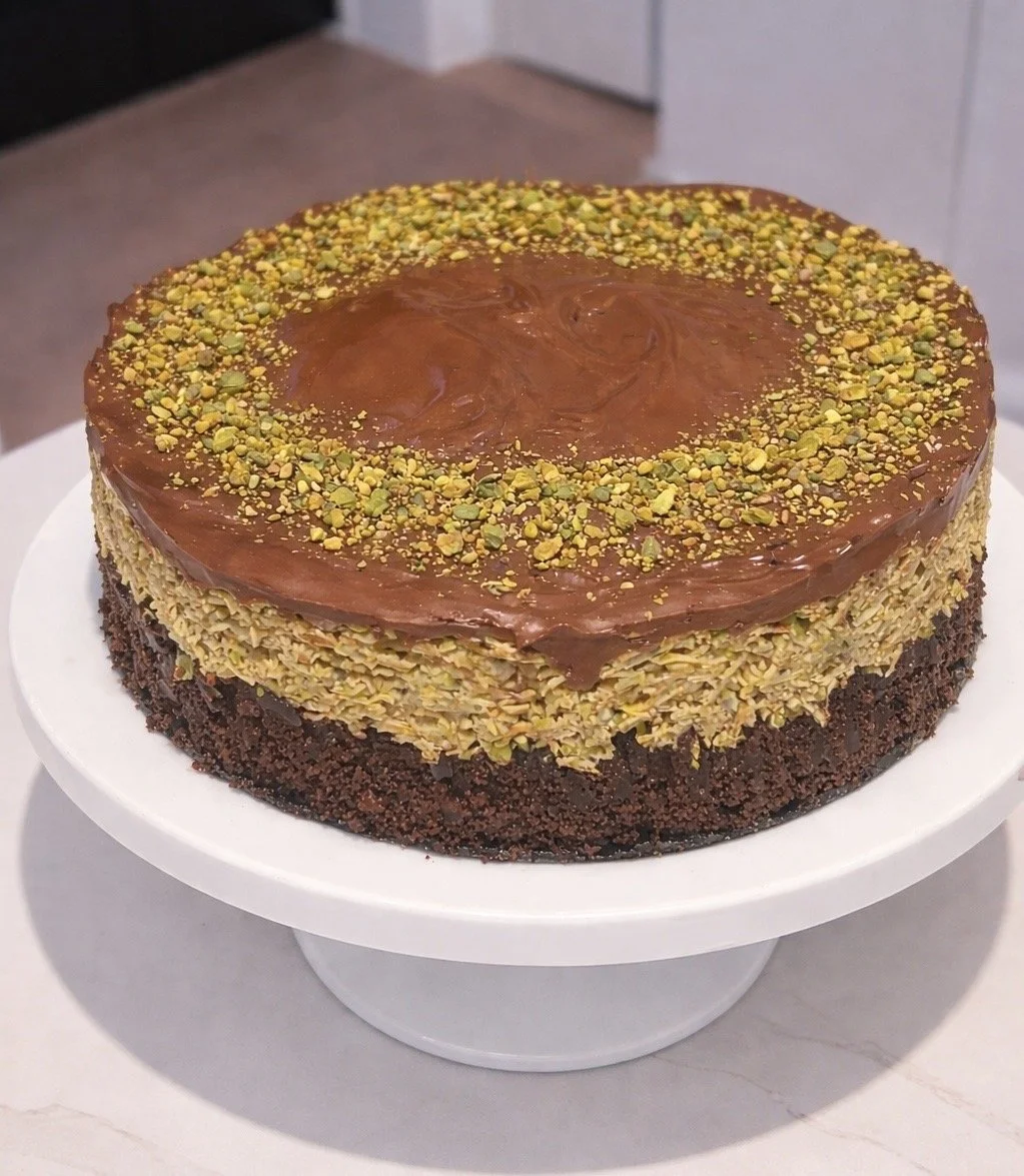 Signature Dubai Chocolate Kataifi Cake