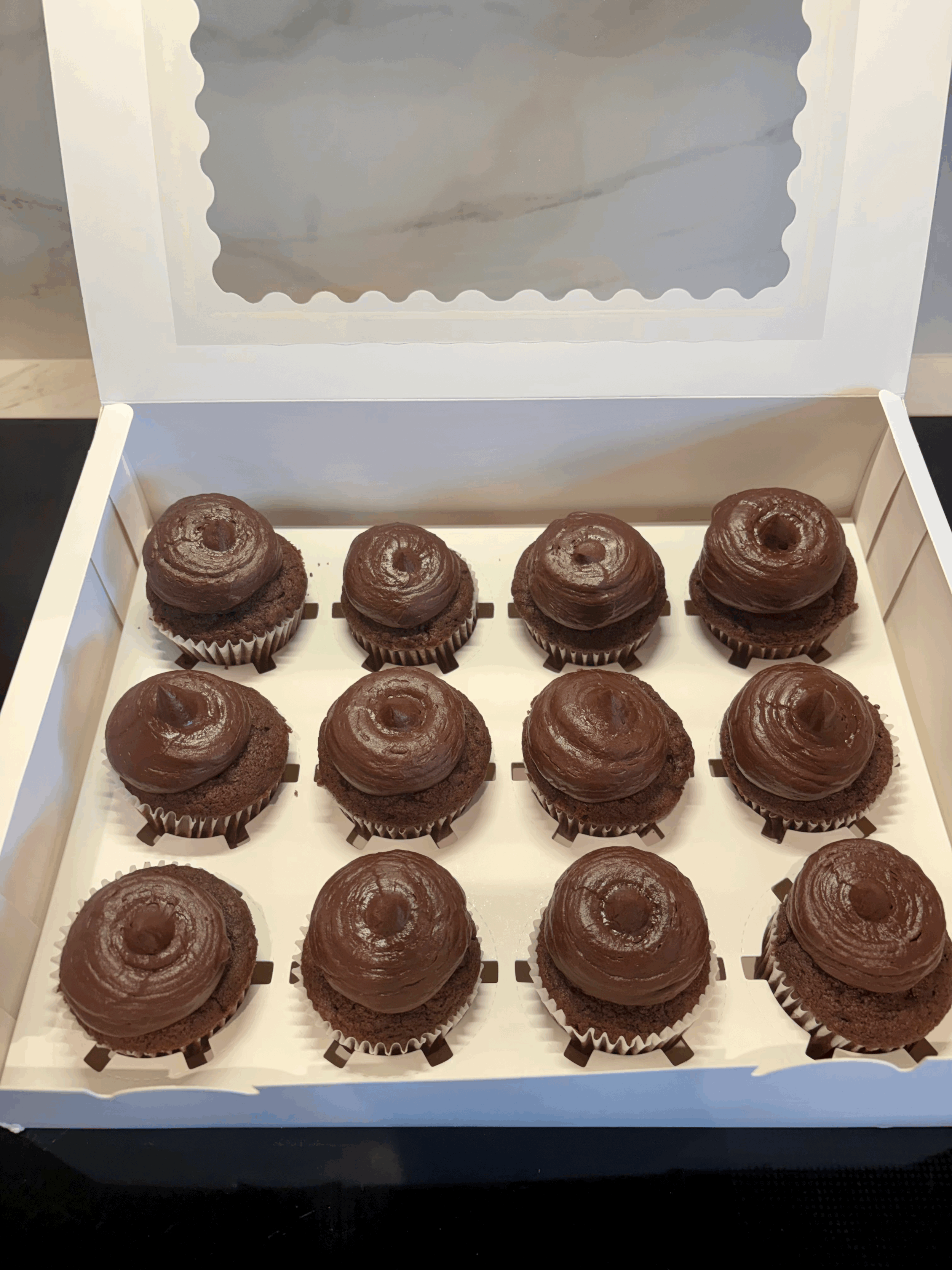 Chocolate Cupcakes (Box of 12 or 18)
