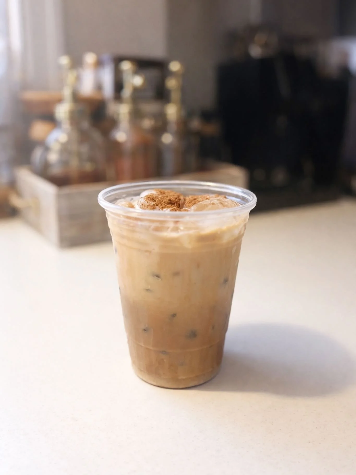 Brown sugar shaken espresso 🤎