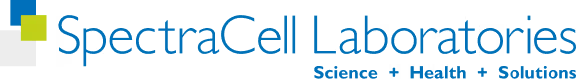 SpectraCell Laboratories logo with blue and green text.