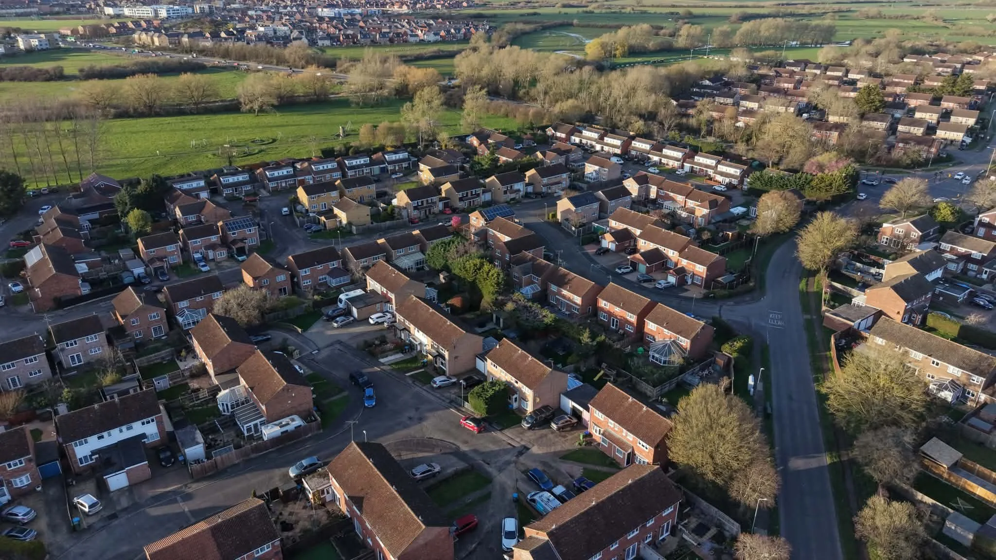 Taken in 2025 
Aerial imagery of the estate and areas 
Photo Credit: Richard Crouch DronePix drone.pix@yahoo.com