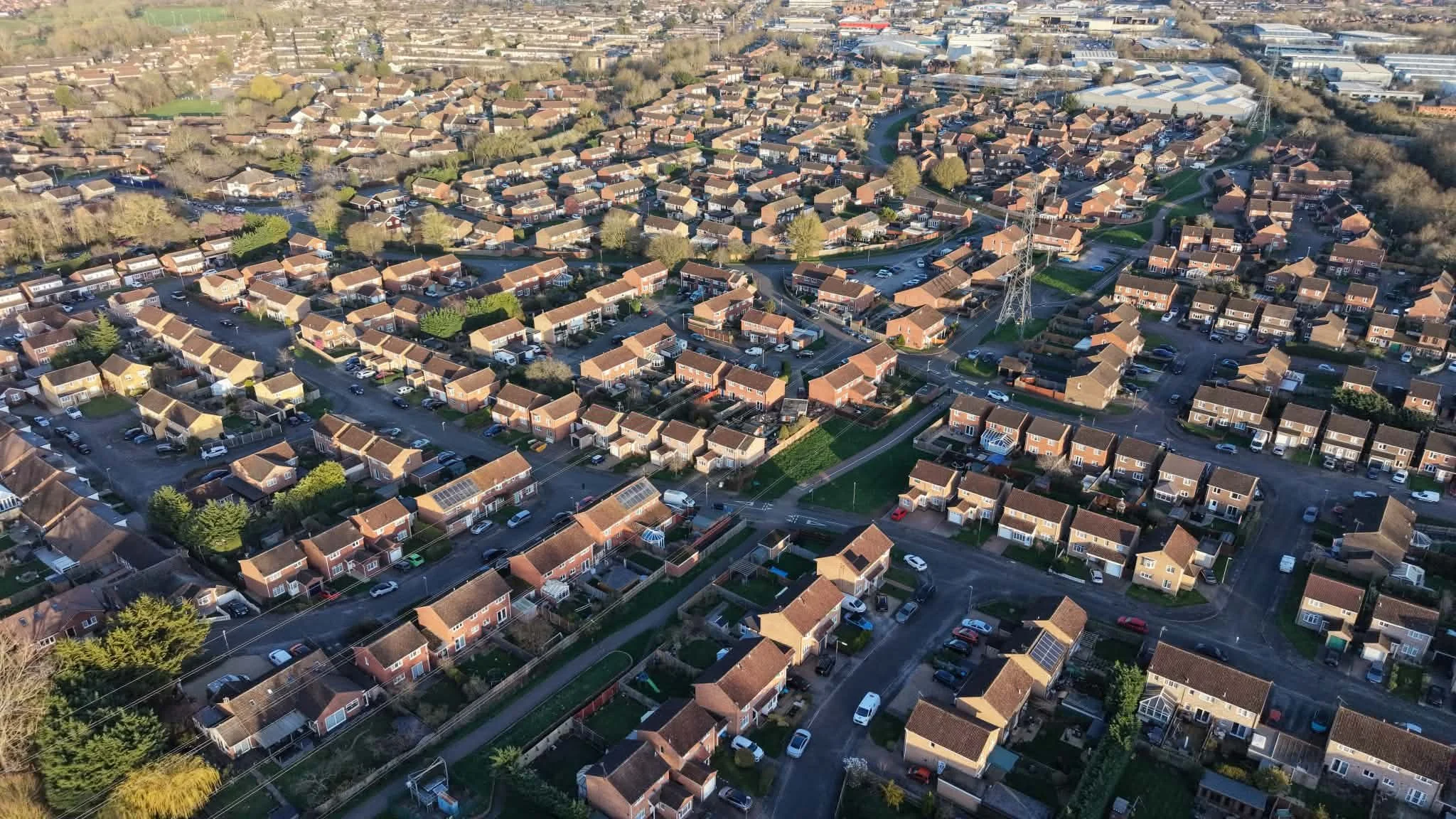 Taken in 2025 
Aerial imagery of the estate and areas 
Photo Credit: Richard Crouch DronePix drone.pix@yahoo.com