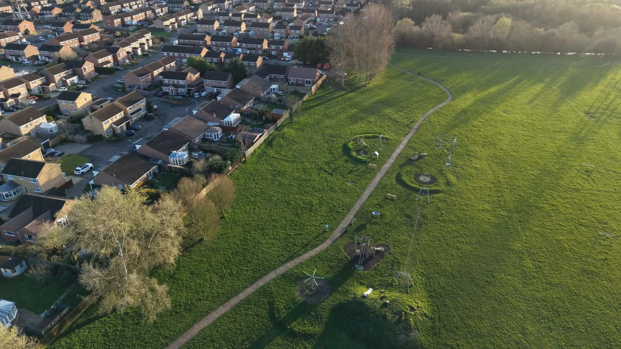 Taken in 2025 
Aerial imagery of the estate and areas 
Photo Credit: Richard Crouch DronePix drone.pix@yahoo.com