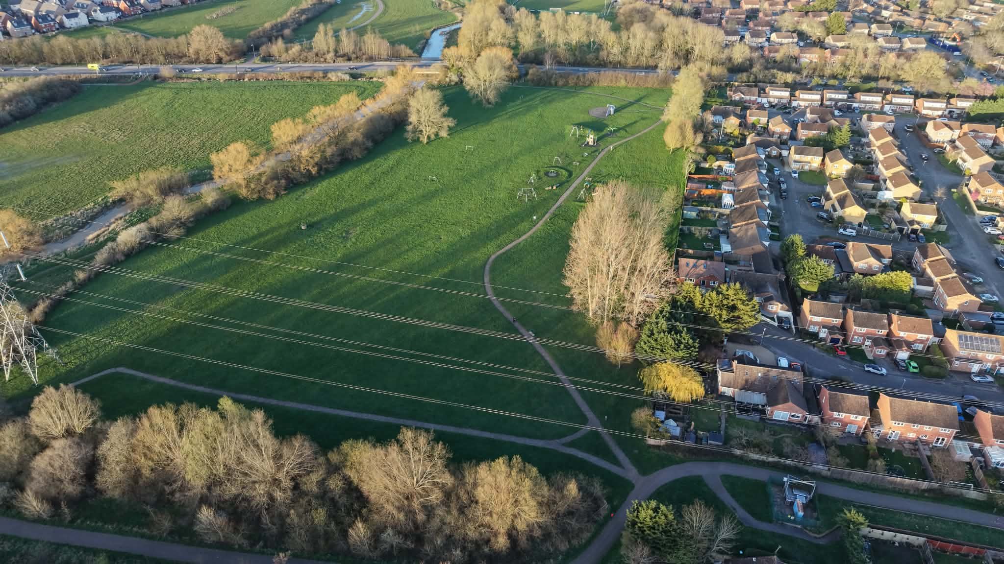 Taken in 2025 
Aerial imagery of the estate and areas 
Photo Credit: Richard Crouch DronePix drone.pix@yahoo.com