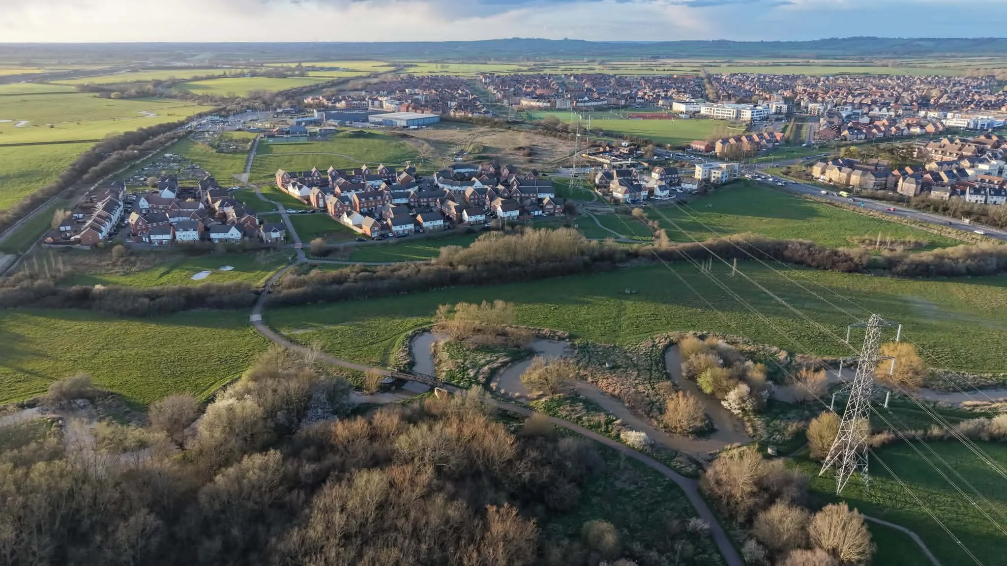Taken in 2025 
Aerial imagery of the estate and areas 
Photo Credit: Richard Crouch DronePix drone.pix@yahoo.com