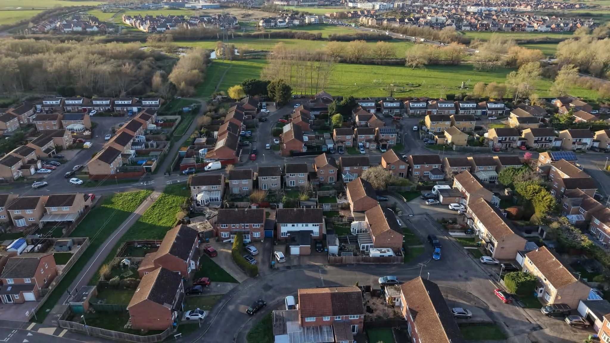Taken in 2025 
Aerial imagery of the estate and areas 
Photo Credit: Richard Crouch DronePix drone.pix@yahoo.com