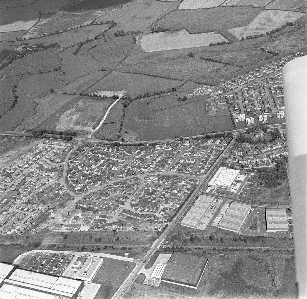 Taken in Oct 1980. The CBS factory opened in June 1980. 
Photograph credit: The Bucks Herald