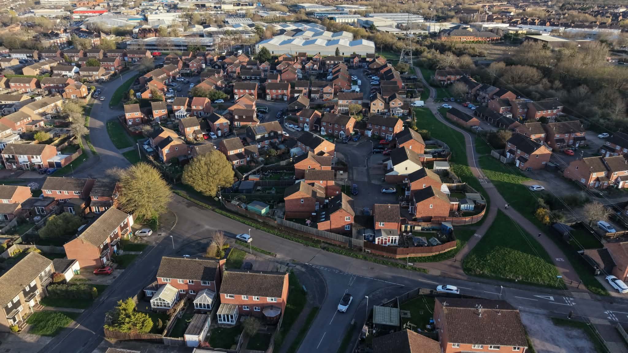 Taken in 2025 
Aerial imagery of the estate and areas 
Photo Credit: Richard Crouch DronePix drone.pix@yahoo.com