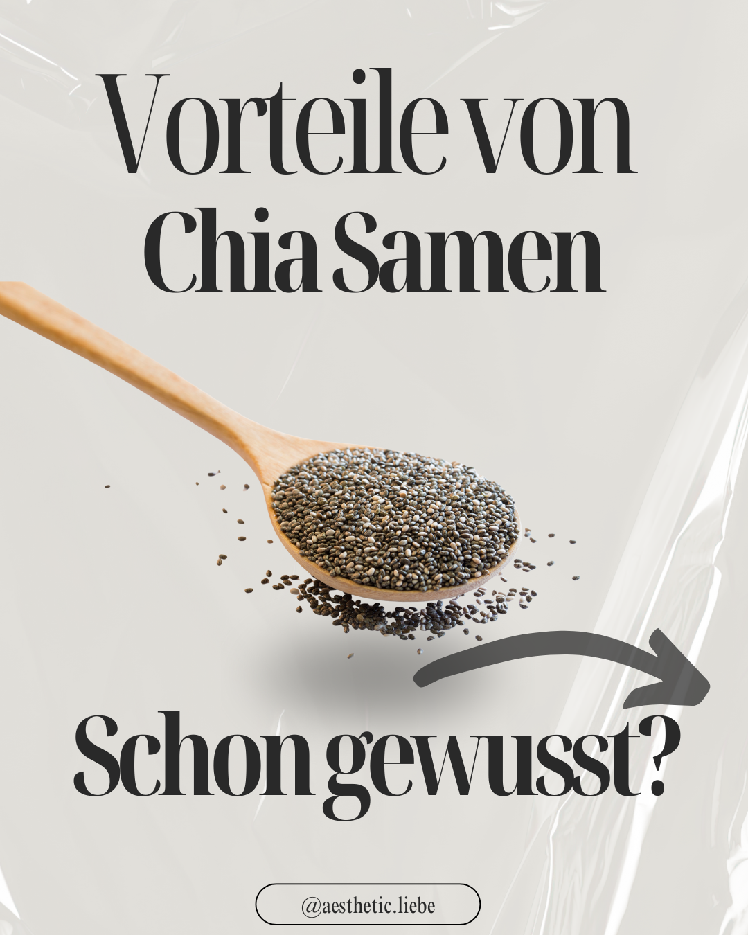 Vorteile der Chiasamen