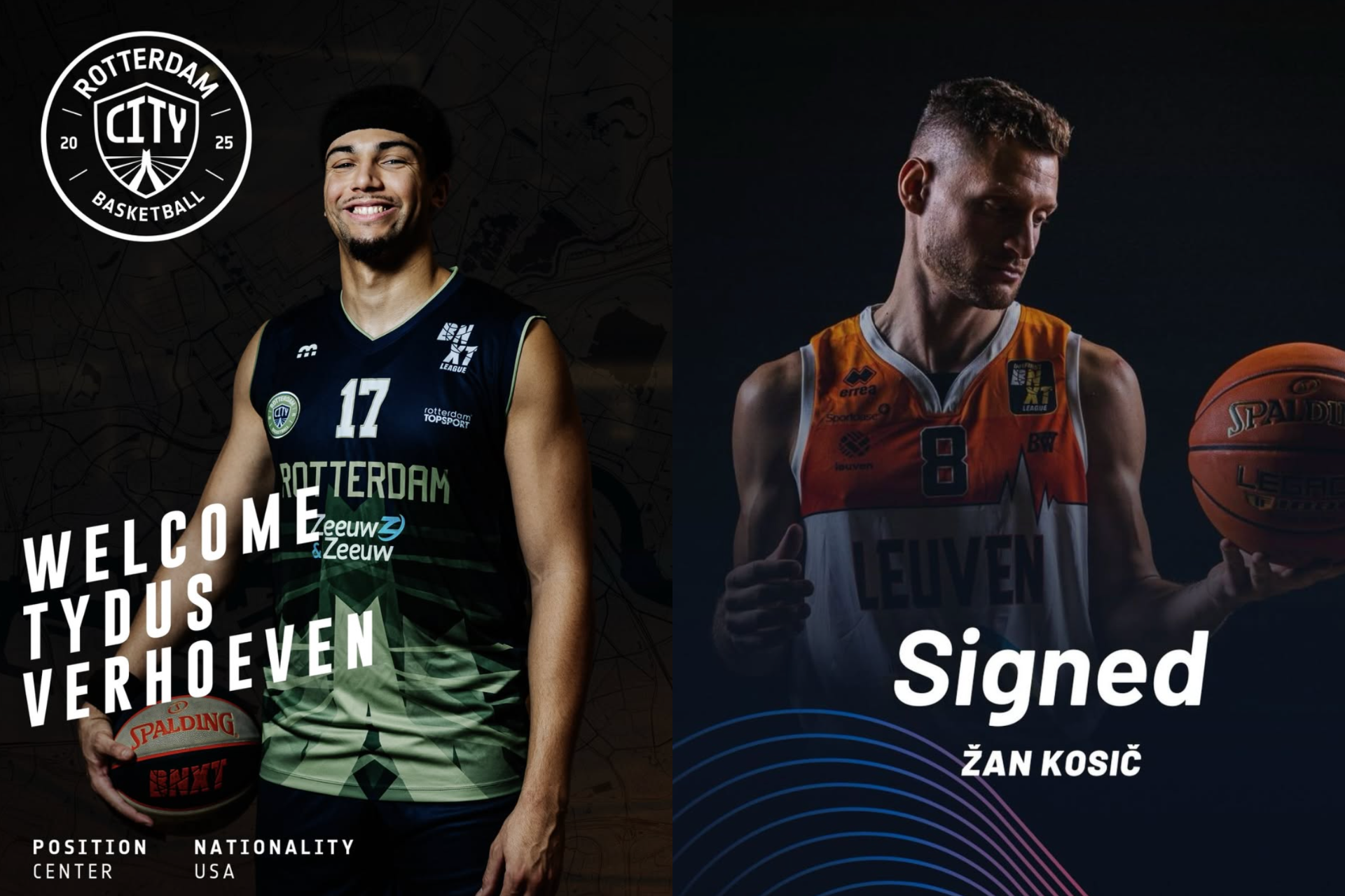 Alle transfers bij BNXT-teams in 2025-2026