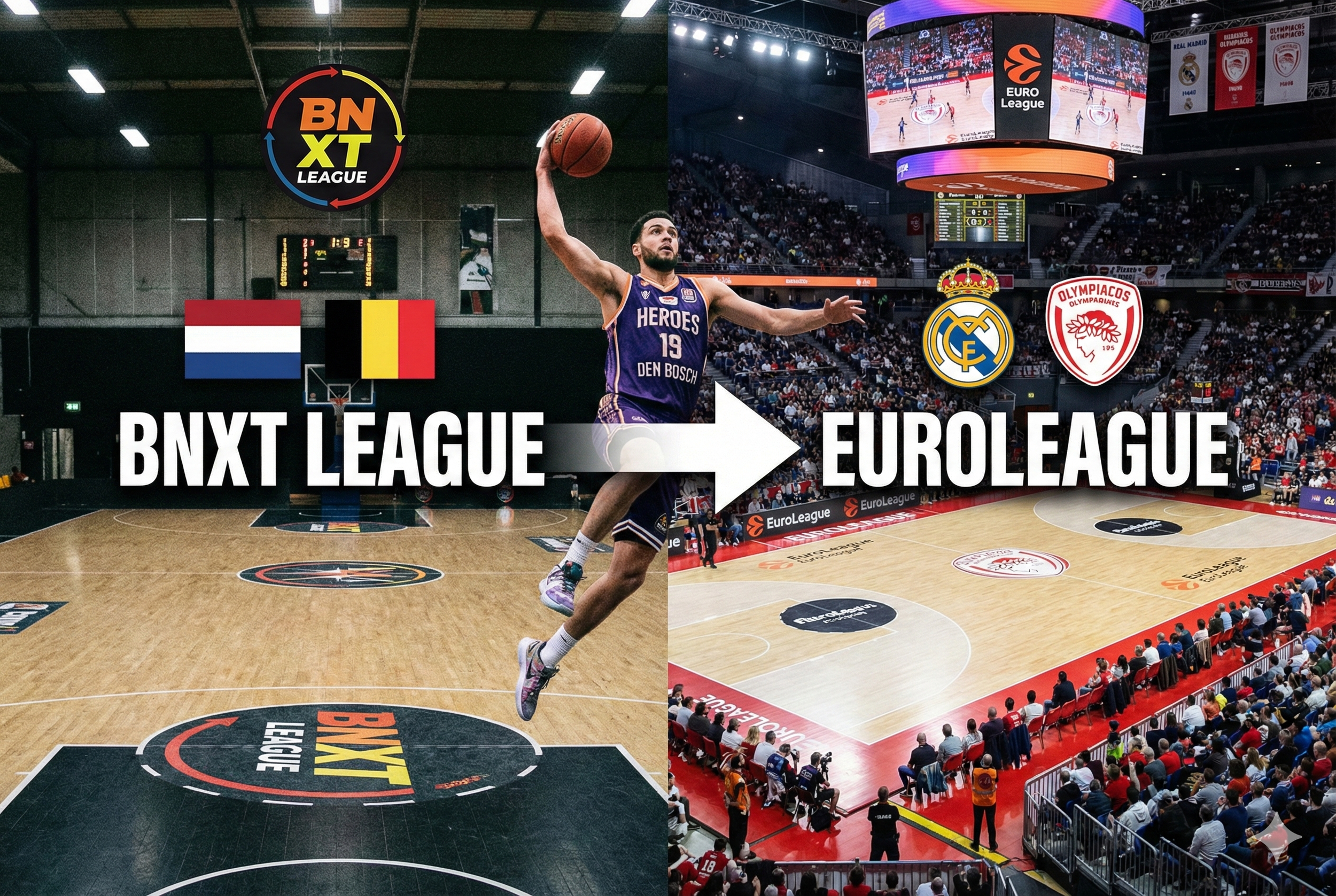 Welke Oud-BNXT spelers spelen nu EUroleague?