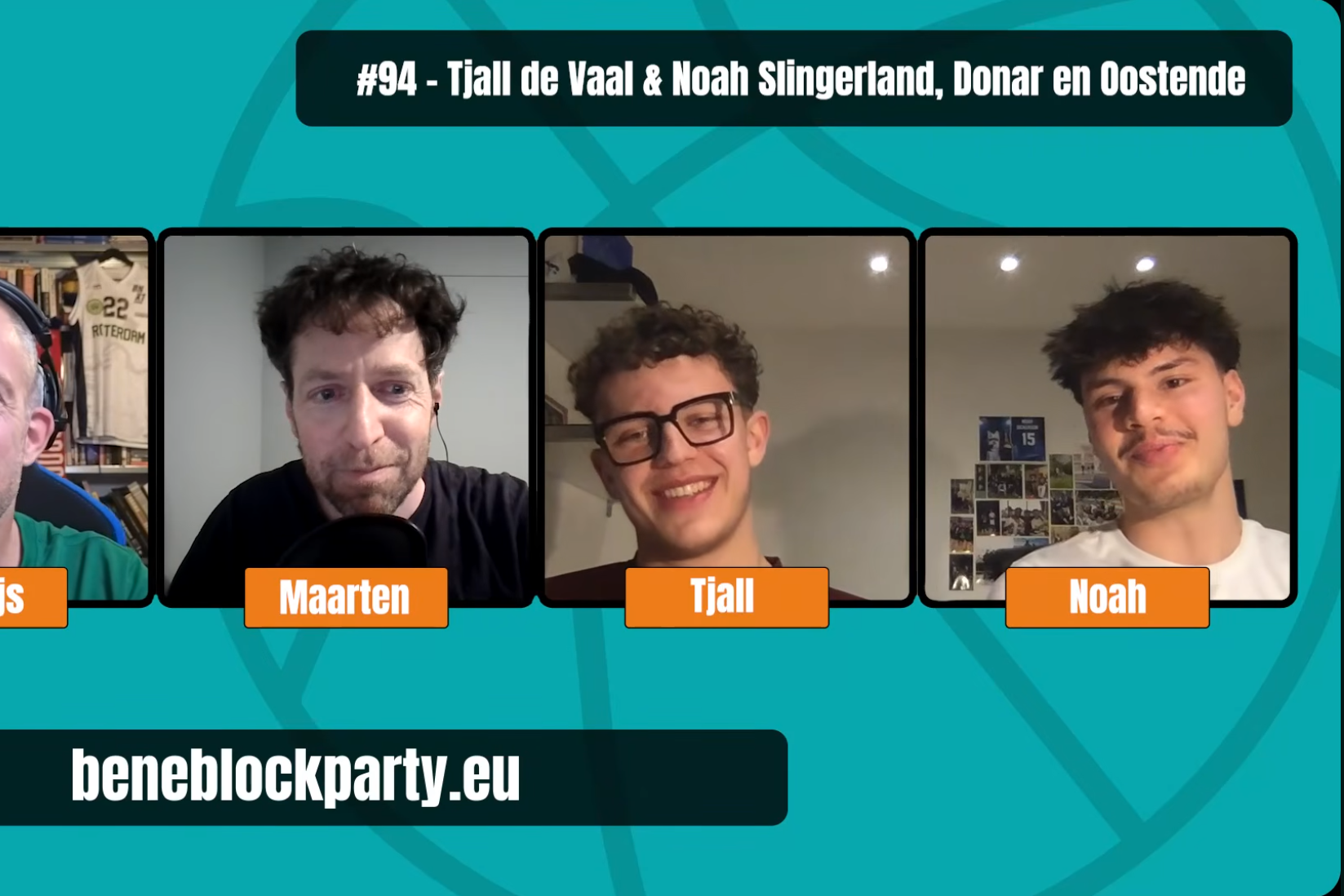 #94 - Tjall de Vaal &amp; Noah Slingerland (RCB), Oostende vs Antwerpen en Donar