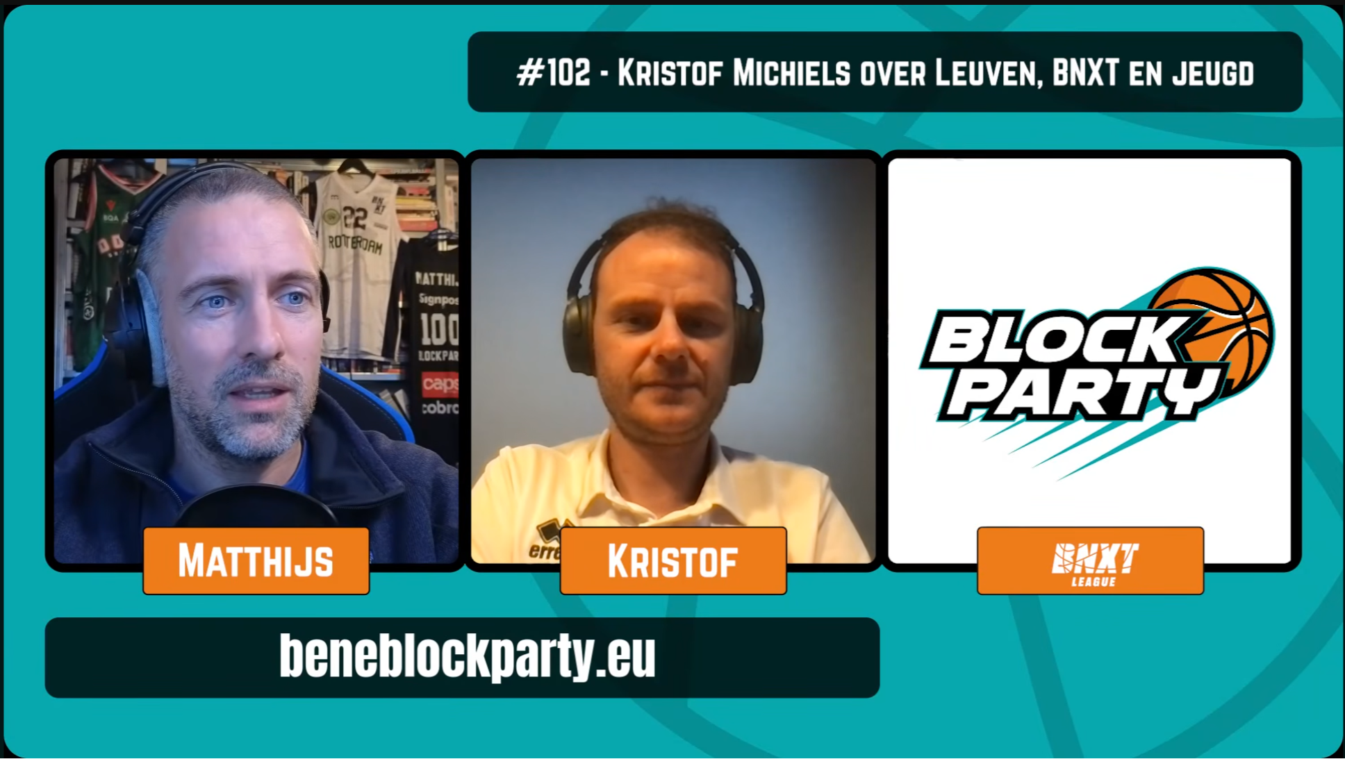 #102 - Kristof Michiels over Leuven Bears, BNXT en jeugd
