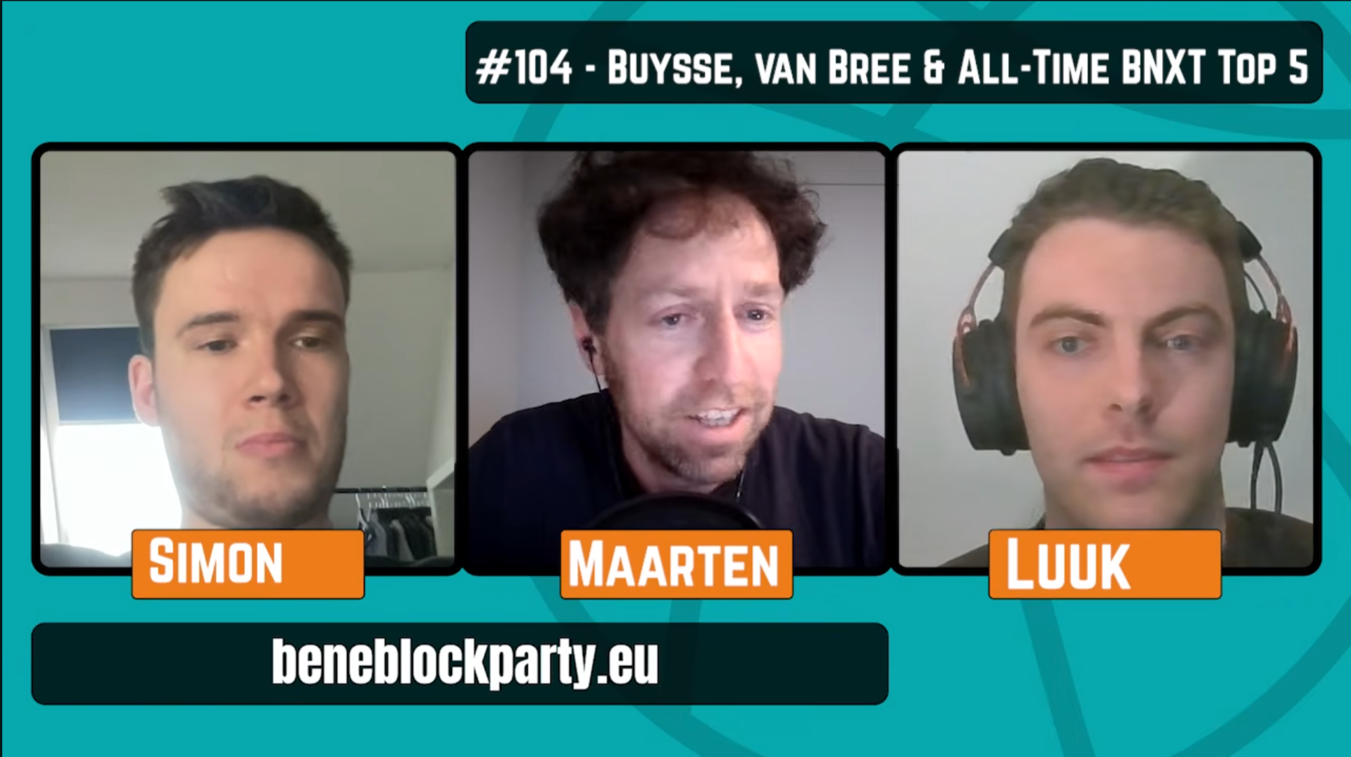 #104 - "Uit bij BAL is altijd moeilijk" - Buysse &amp; Van Bree over titelstrijd en All-Time BNXT Top 5