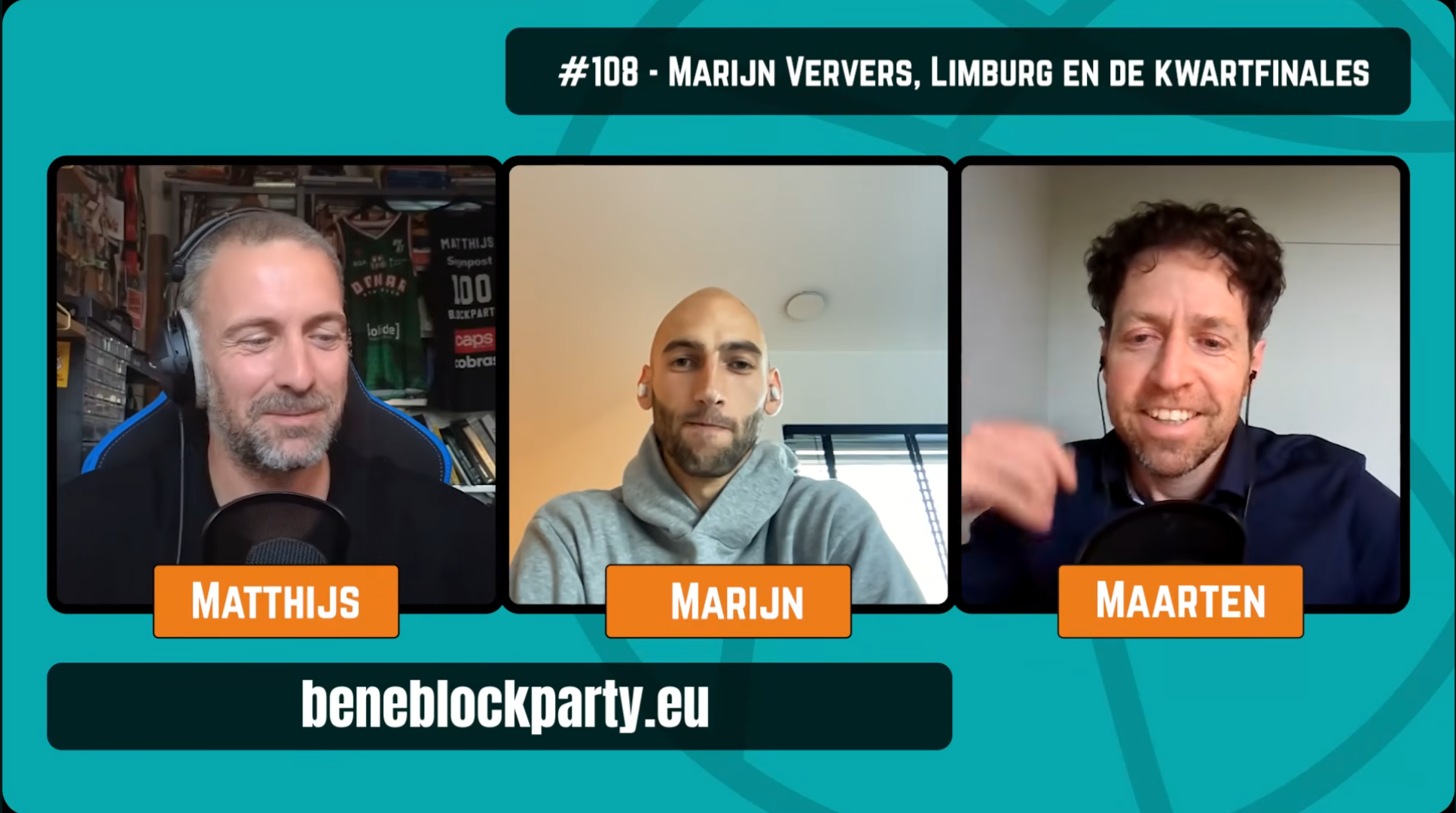 #108 - Marijn Ververs, Limburg United &amp; de kwartfinales