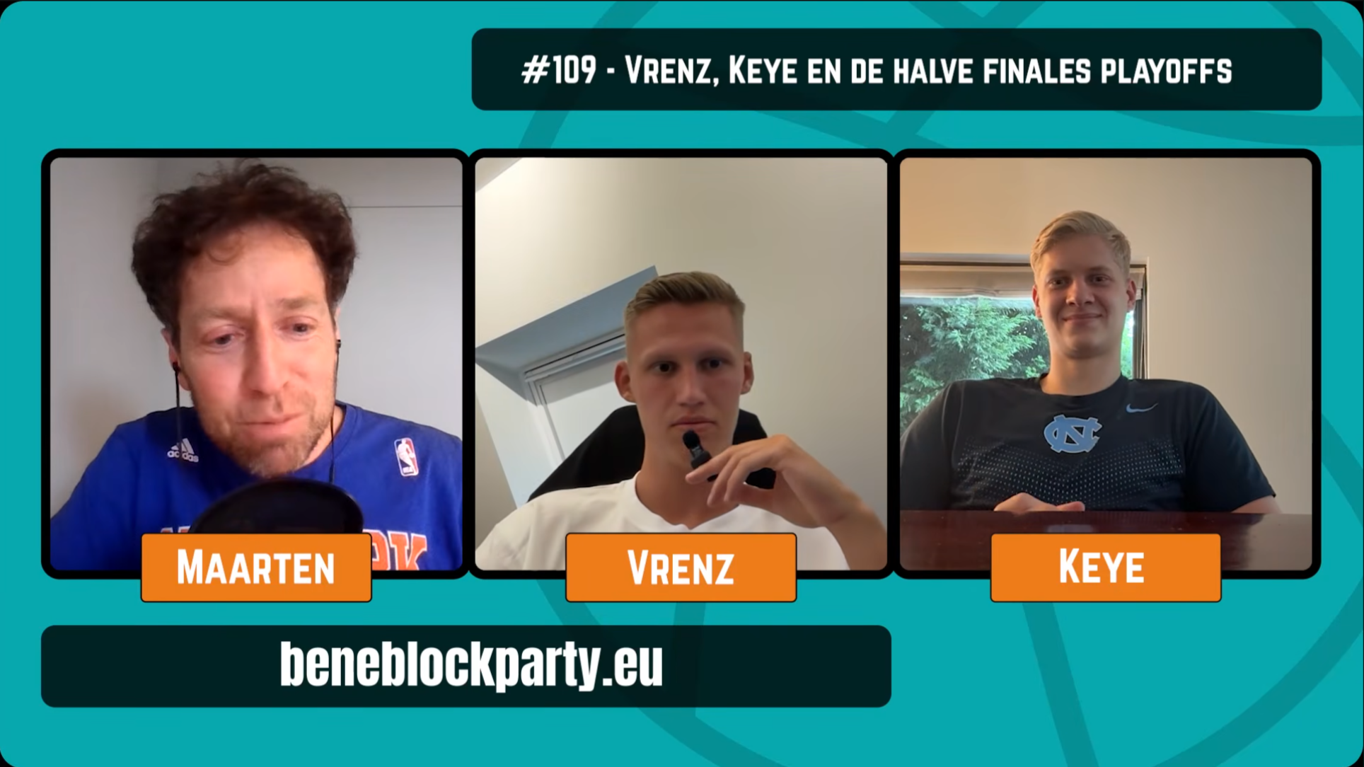 #109 - FINALS ARE HERE, met Vrenz Bleijenbergh &amp; Keye van der Vuurst