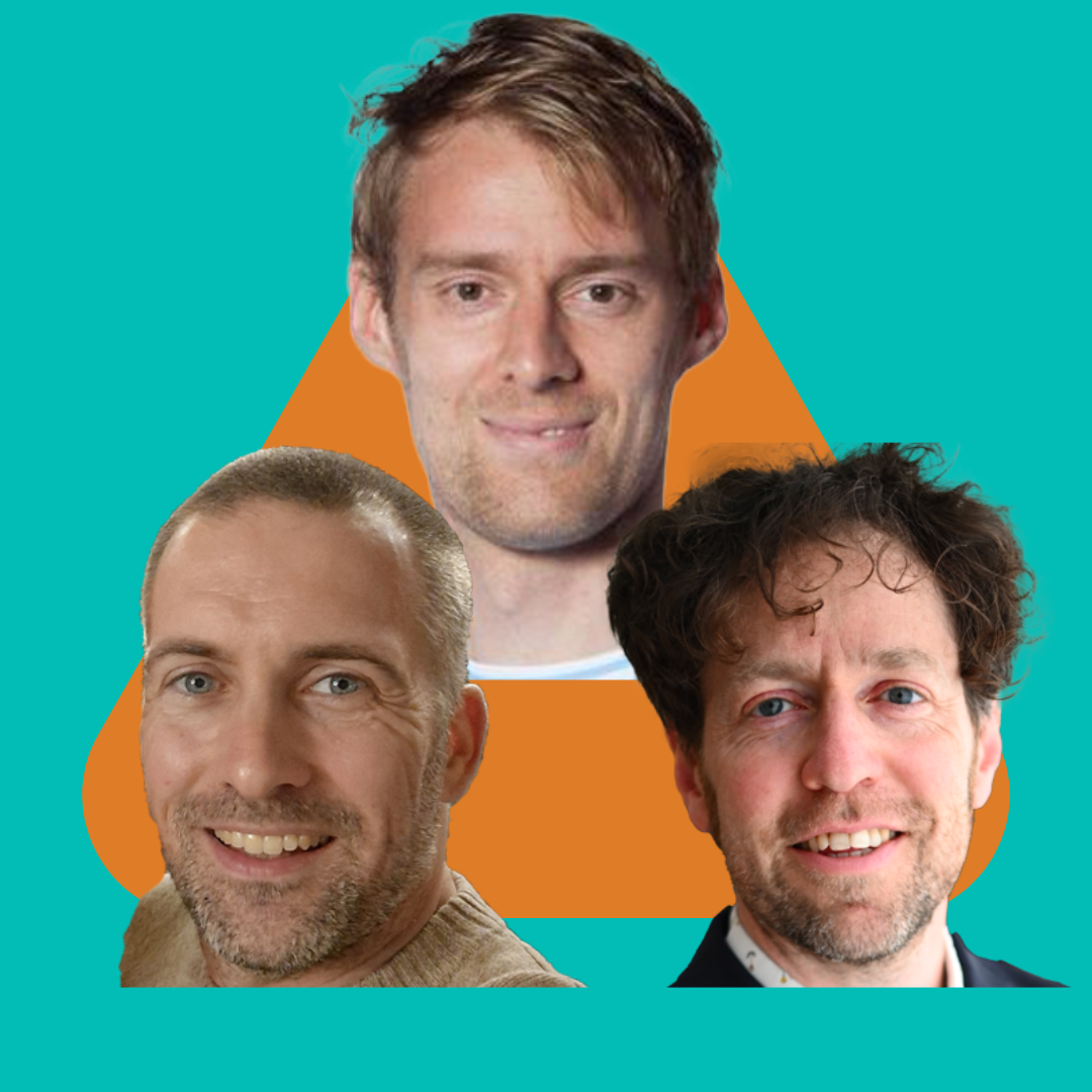 Henk, Matthijs en Maarten zijn de vaste presentatoren van Blockparty.