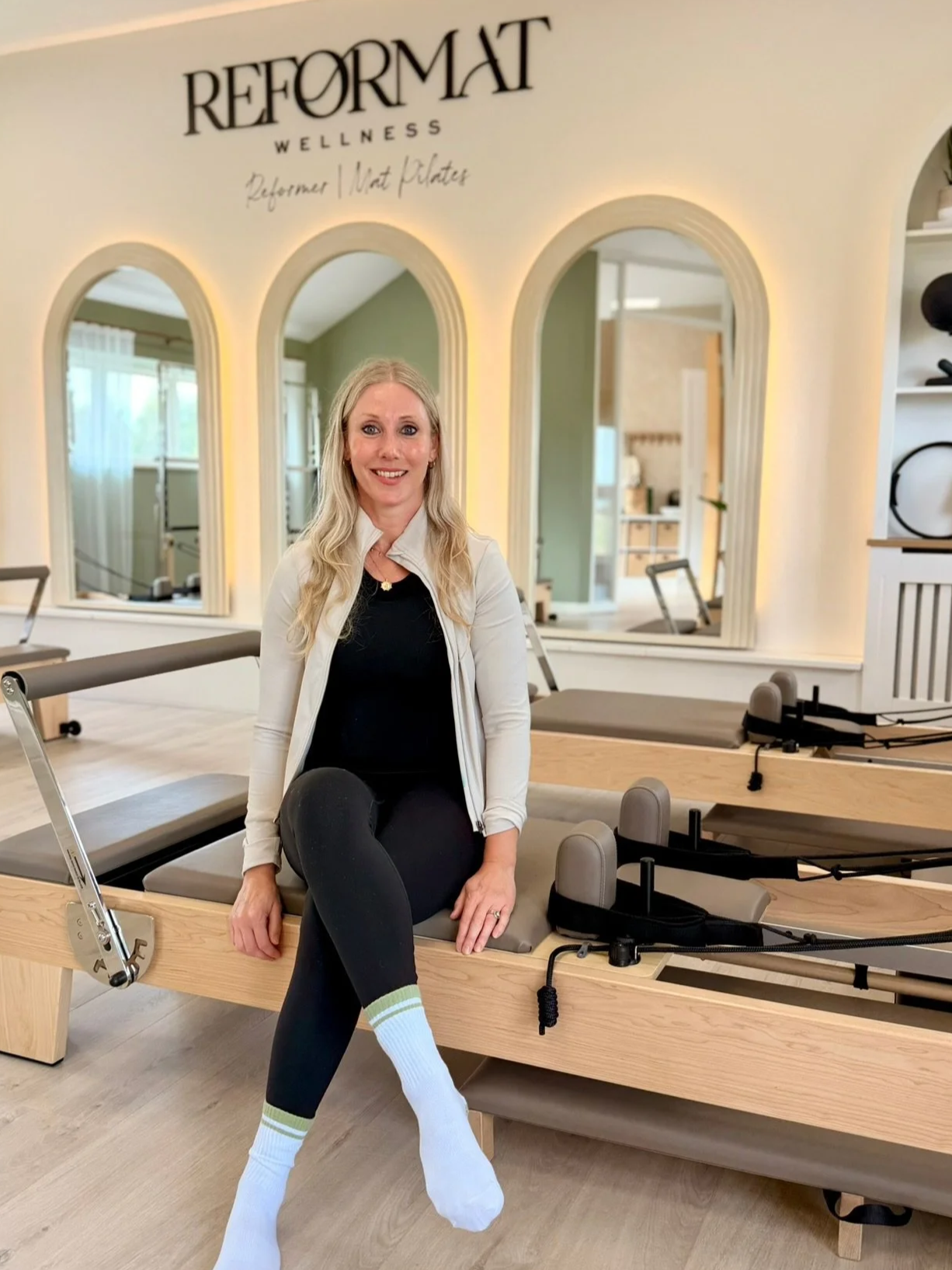 Claire reformer instructor Reformat Wellness