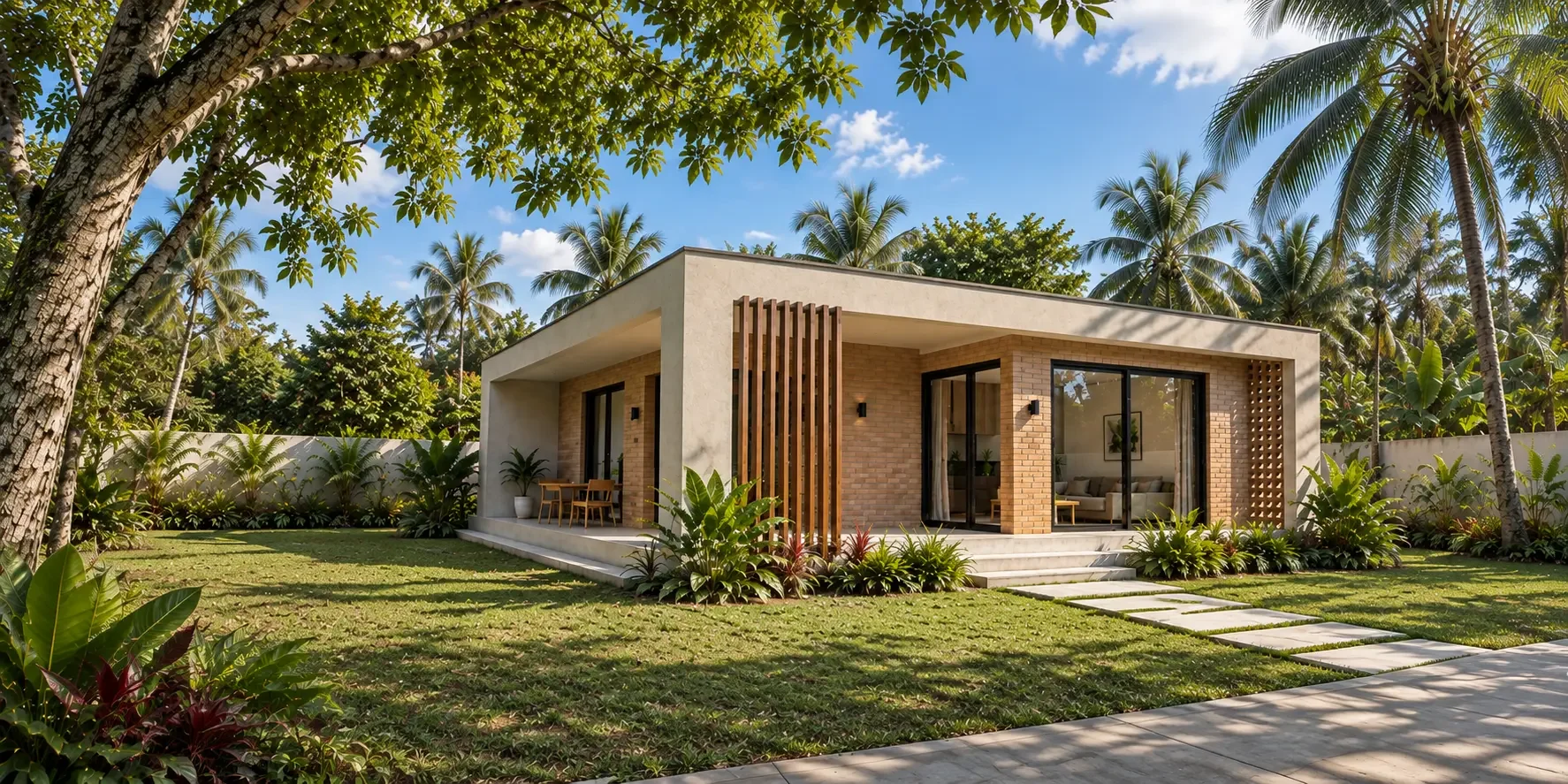 Modelo de Casa T1 | Habitação Sustentável ELAH