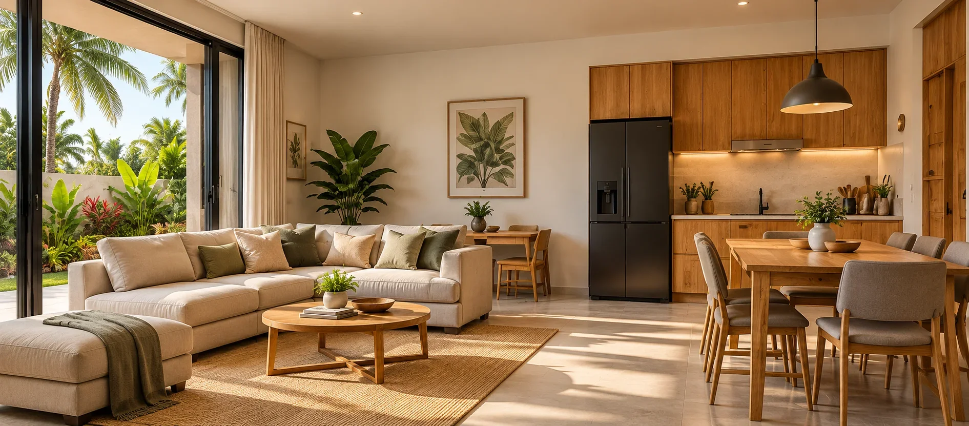Interior do Modelo de Casa T2 | Habitação Sustentável ELAH | Construção ELAH