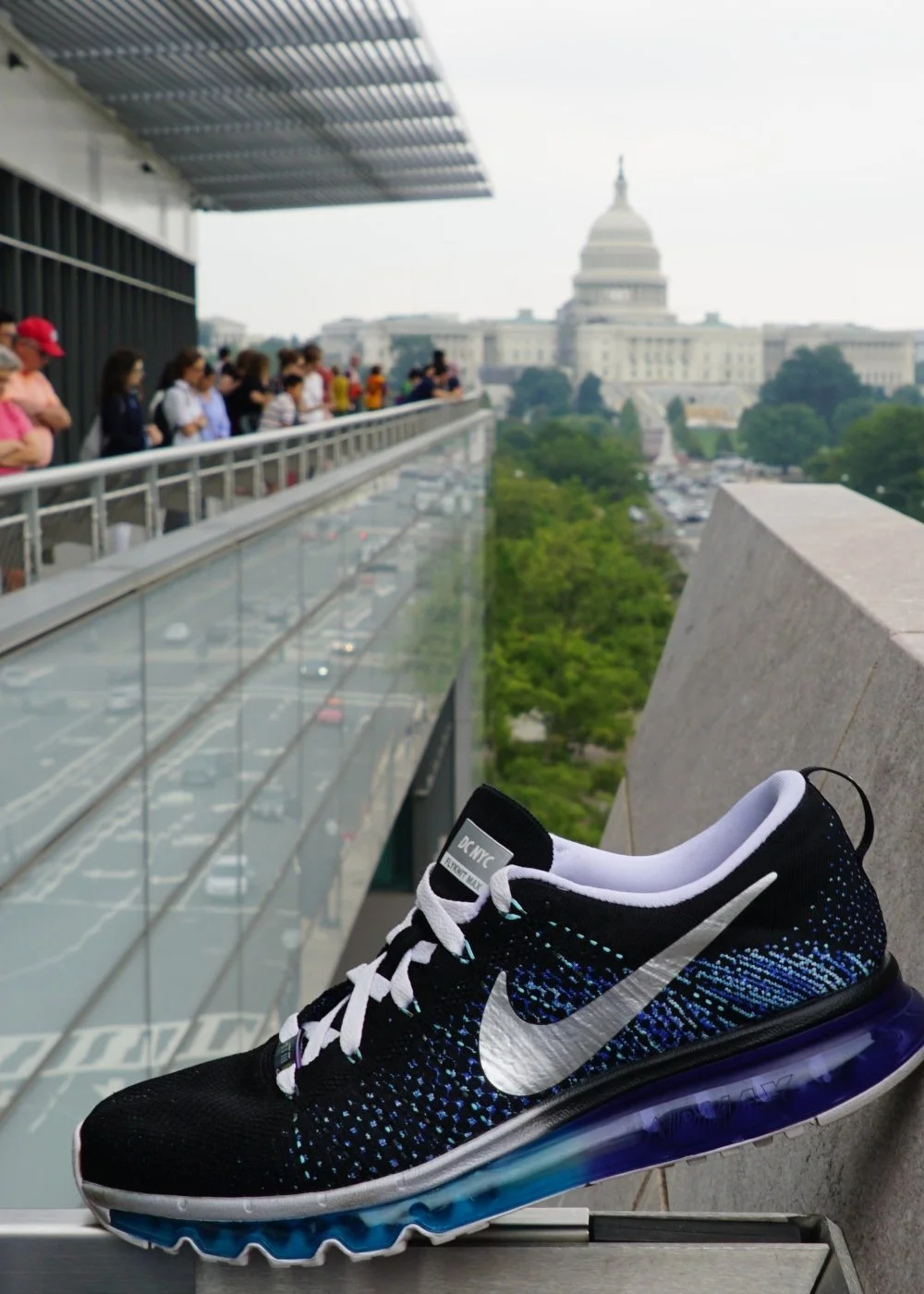 View from Newseum back in 2016 (closed now)
