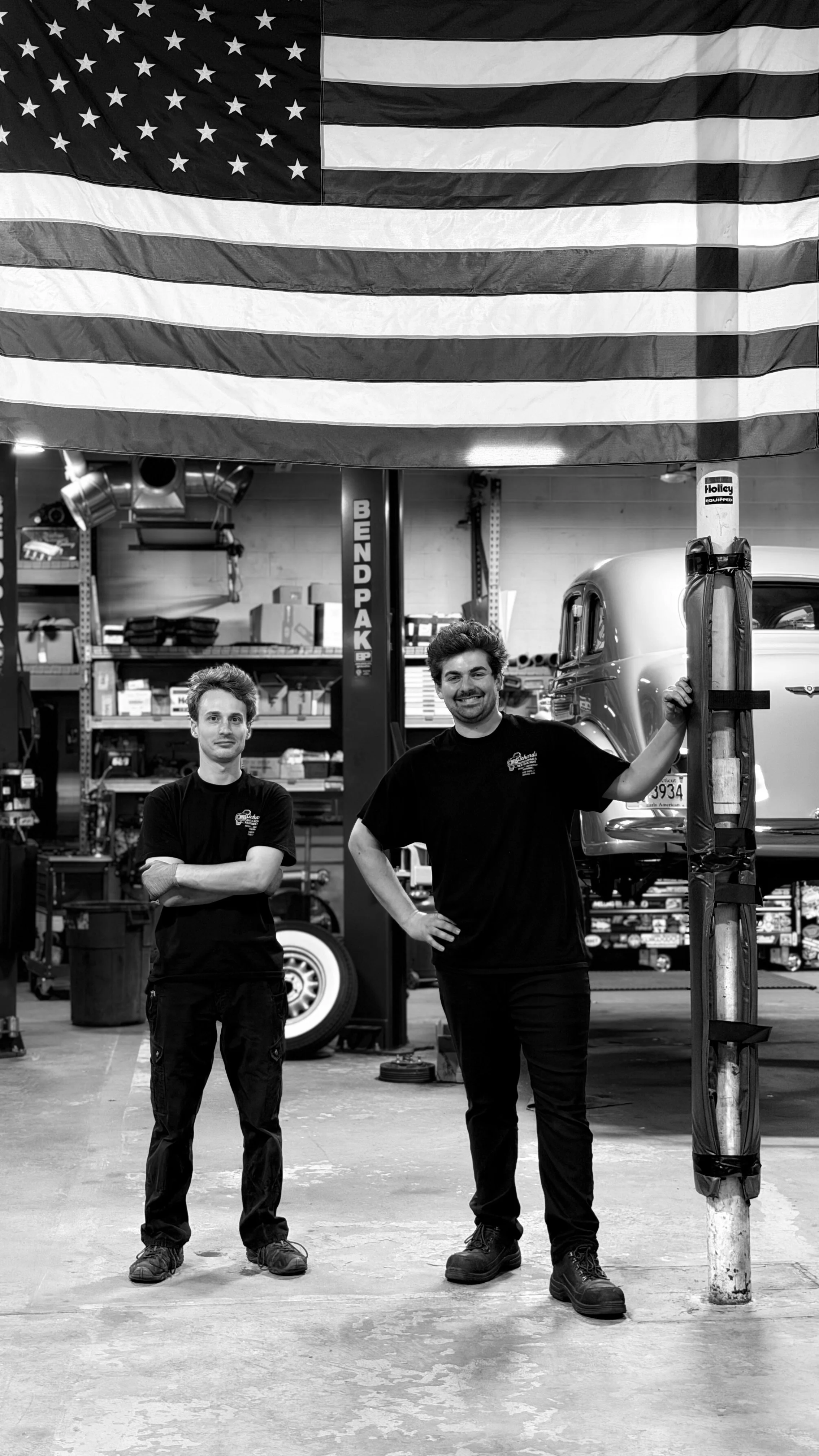 Rich owner of Richards Auto Repair and Restorations working in Deep River CT