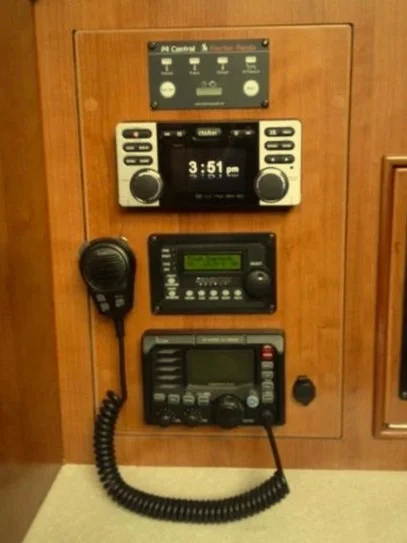 Communication systems, VHF, and marine audio.