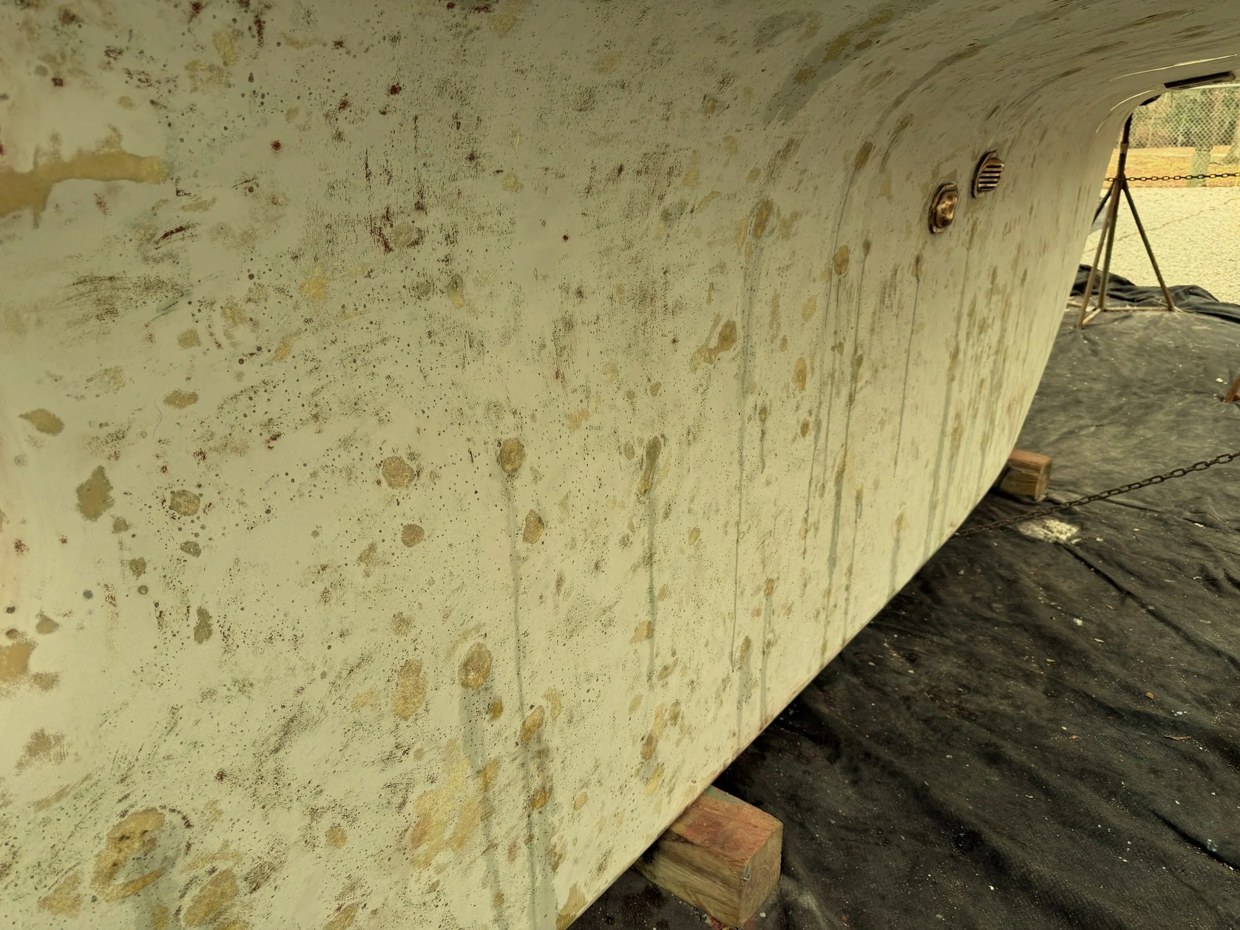 Hull and blister repairs.