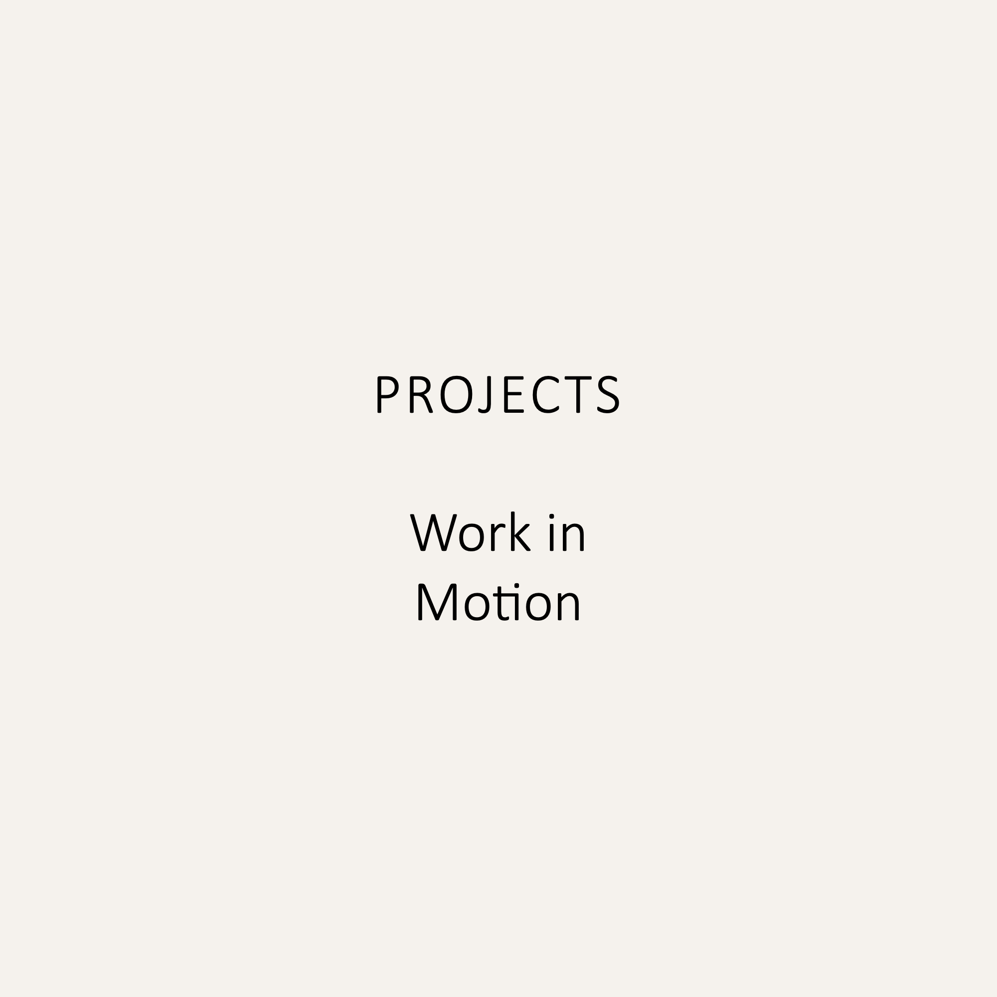Projects
