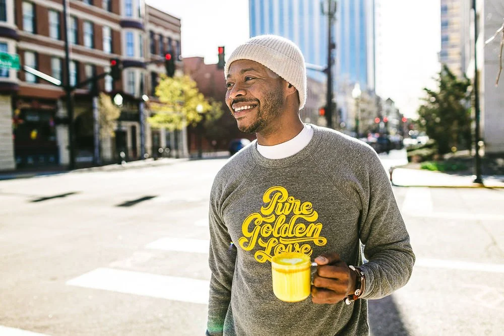 Branding photo of an entrepreneur downtown during a personal brand photography session in Boise, Idaho.