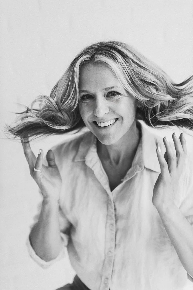 Branding photography portrait of a business owner in a Boise studio.