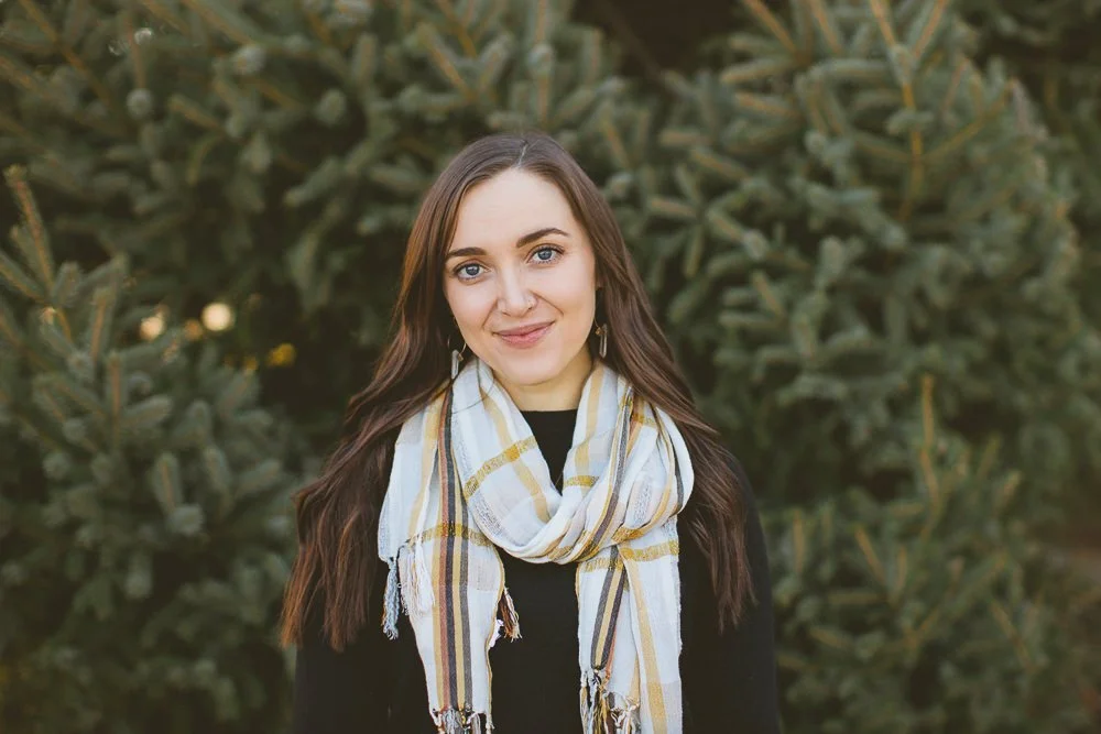 Branding photo of an entrepreneur in downtown Boise during a personal brand photography session.