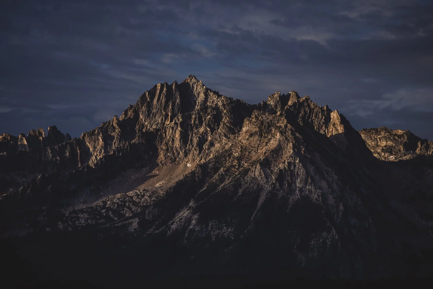 Adventure lifestyle photography of the Sawtooth Mountains of Idaho for tourism marketing