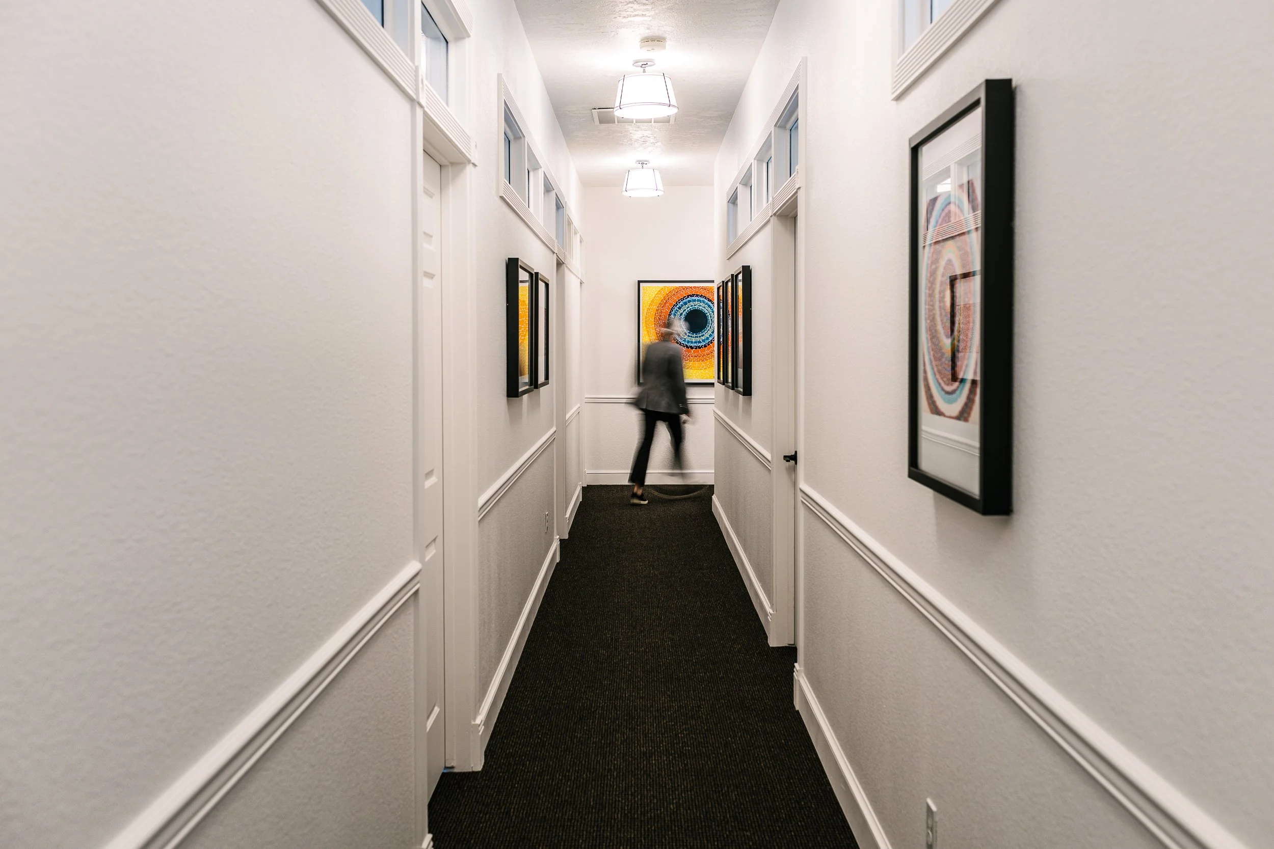Creative motion blur branding photo for business in Boise