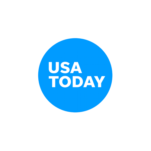 USA Today logo where local branding photographer Bryan Rupp has had photography work featured.