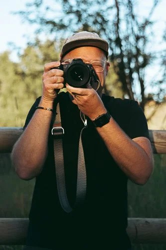 Portrait of Boise branding photographer Bryan Rupp featured at the bottom of the Kind Words testimonials page.